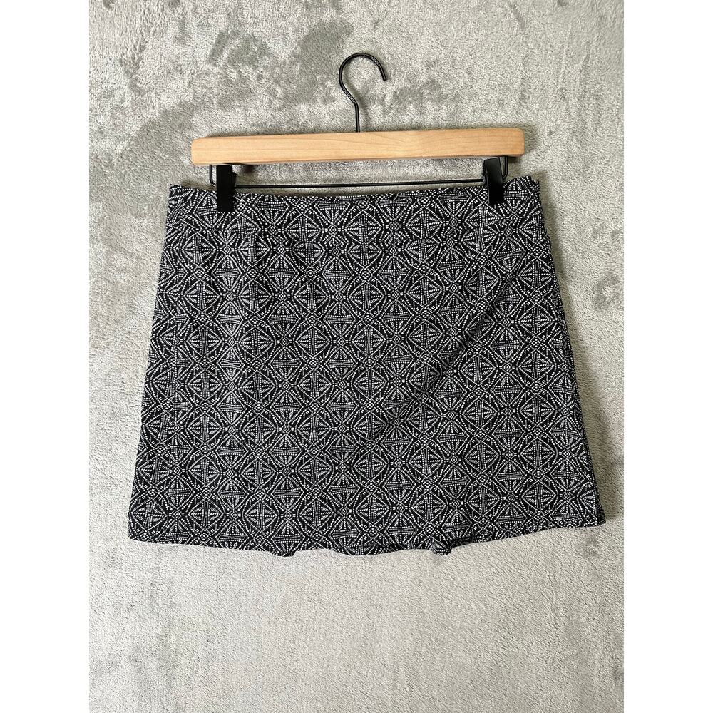 RipSkirt Hawaii Black Pearl Batik Wrap Skirt Size Medium Length 2 Tropical Beach